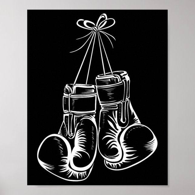 Affiche Drôle cadeau de boîte pour hommes femmes Boxer Gan (Devant)