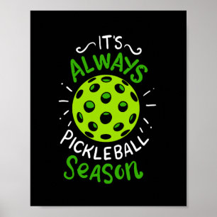 Affiche Drôle cadeaux de Pickleball