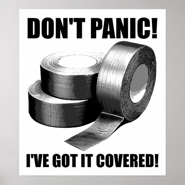 Affiche drôle "C'est pris en charge" (Devant)