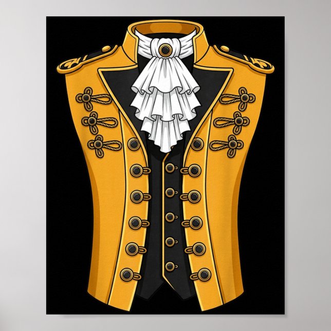 Affiche Drôle Colonial 18e siècle Historique Aamerica (Devant)