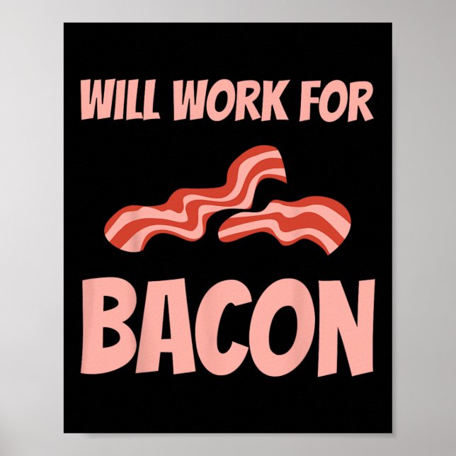 Affiche Drôle Conception Con Pour Hommes Femmes Bbq Pork F (Devant)