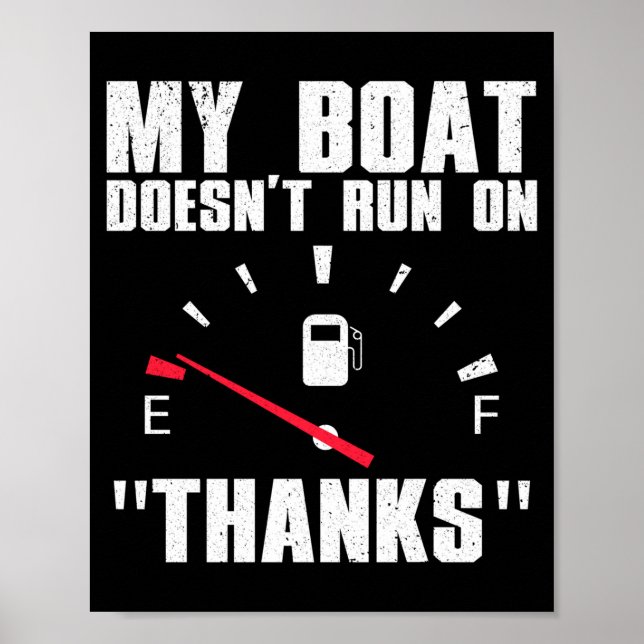 Affiche Drôle d'art de bateau pour hommes femmes embarcati (Devant)