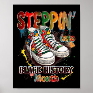 Affiche Drôle de chaussures pour entrer dans l'histoire de