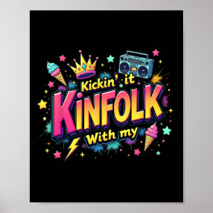 Affiche Drôle de délire avec ma réunion de famille de Kinf