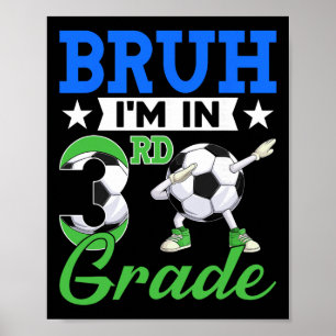 Affiche Drôle de frère, je suis en 3e année de football, r