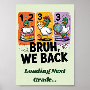 Affiche Drôle de frère, on revient Canard retour à l'école
