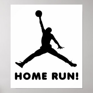 Affiche drôle de Home Run