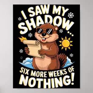 Affiche Drôle de jour de la marmotte Six semaines de plus