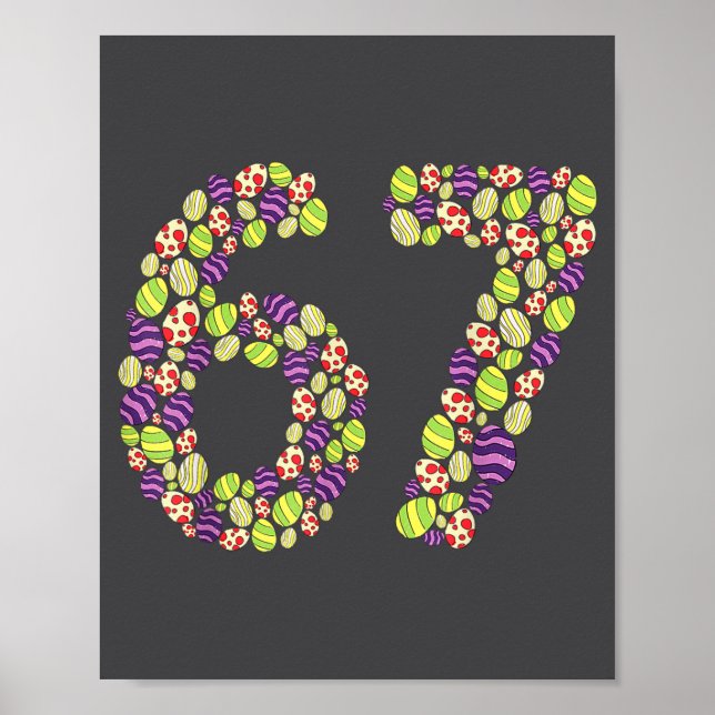 Affiche Drôle de jour de Pâques 67 Meme Six (Devant)
