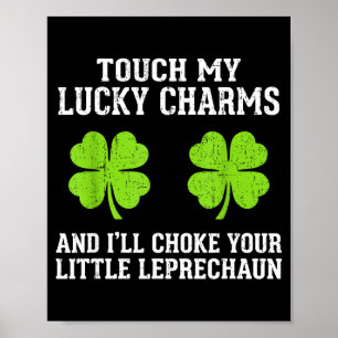 Affiche Drôle de journée de la Saint-Patrick pour femmes t