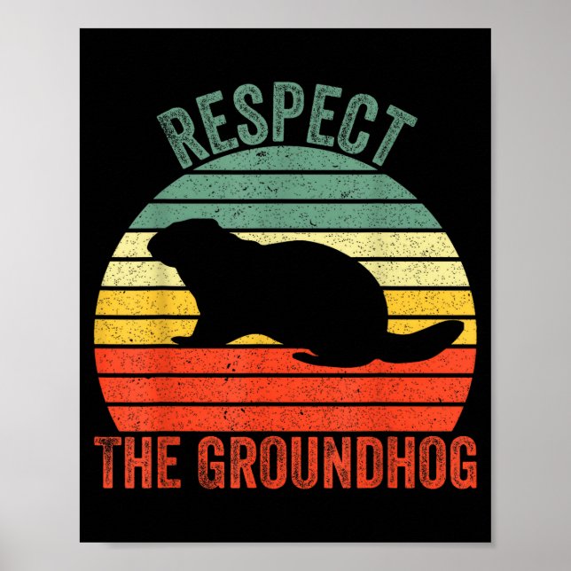 Affiche Drôle de marmotte respecte la marmotte  (Devant)