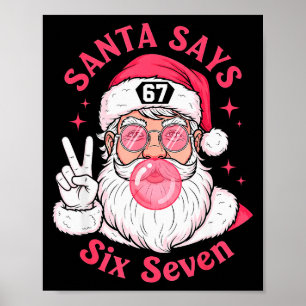 Affiche Drôle de Noël 67 Mème Cerveau Pourri Père Noël Xma