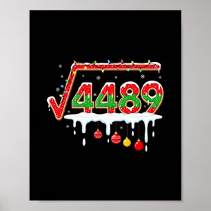 Affiche Drôle de Noël 67 Mème Racine carrée 4489 Argot Tap
