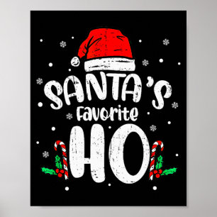 Affiche Drôle de Noël Naughty Dirty Humour Adulte Pj Chris