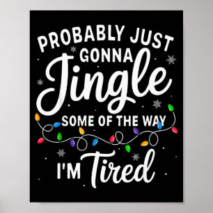 Affiche Drôle de Noël probablement grelotter un peu sur le