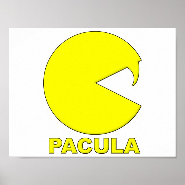 Affiche drôle de Pacula (Devant)