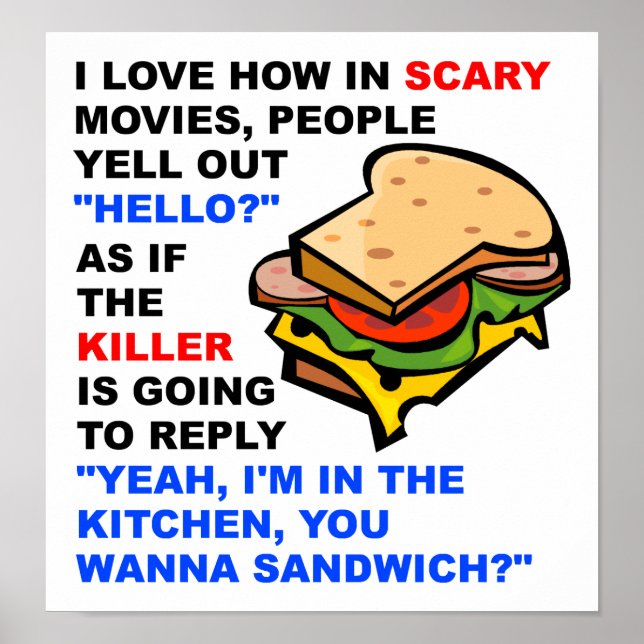 Affiche drôle de Scary Movie Bonjour (Devant)