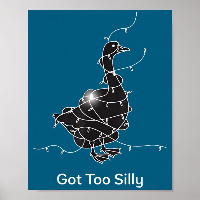 Affiche Drôle De Trop Silly Goose Amant (Devant)