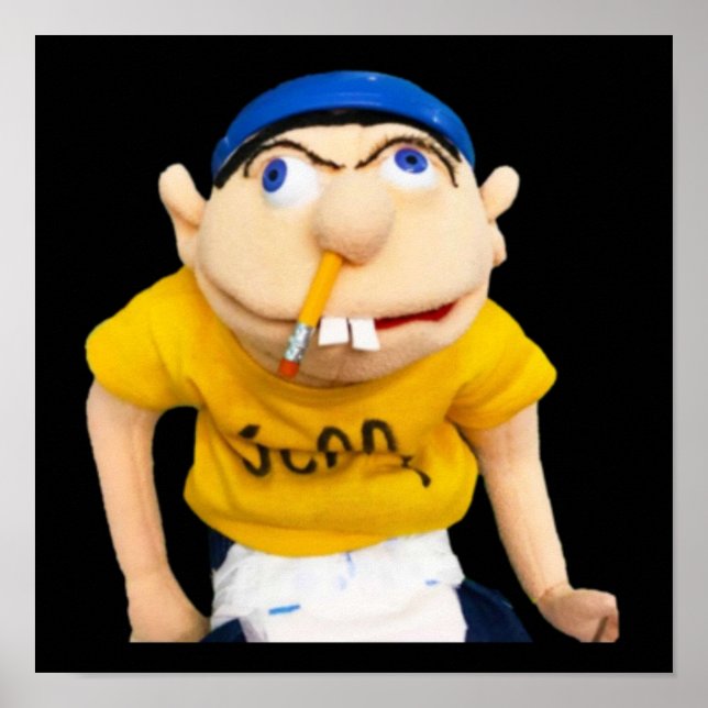 Affiche Drôle dessin animé pour enfants (Devant)