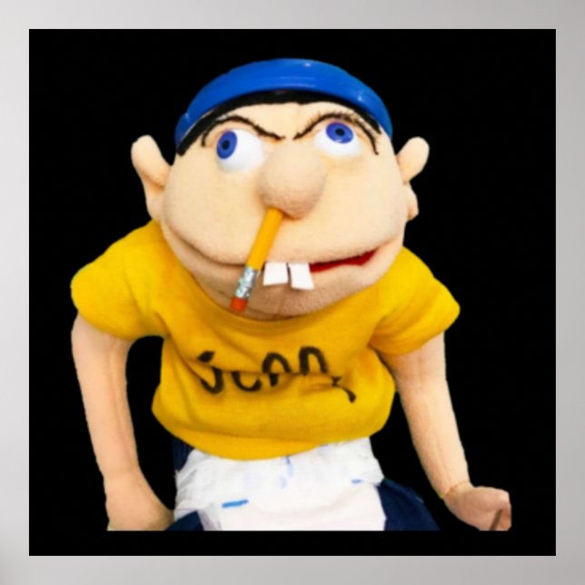 Affiche Drôle dessin animé pour enfants (Devant)