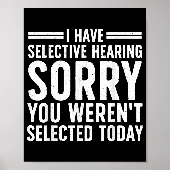 Affiche Drôle Dit Art Pour Les Gens Sarcastiques Hommes Fe (Devant)