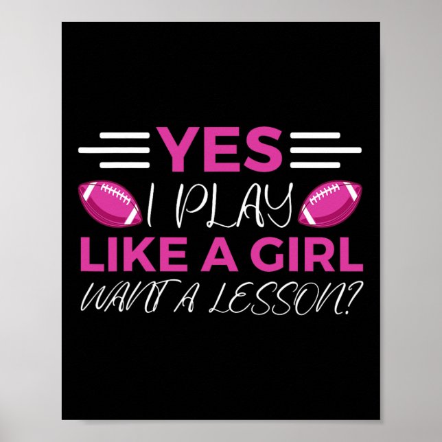 Affiche Drôle Drôle Drôle Fille de football