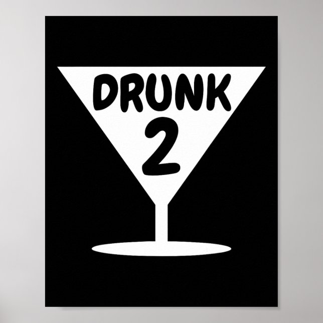 Affiche Drôle Drunk 2 Partie Costume d'Halloween (Devant)