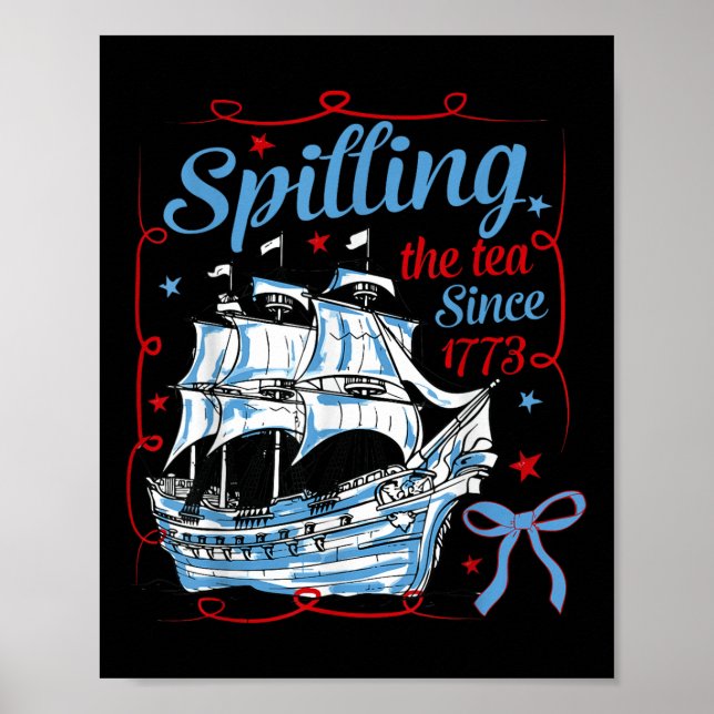 Affiche Drôle du 4 juillet en révélant les potins depuis 1 (Devant)