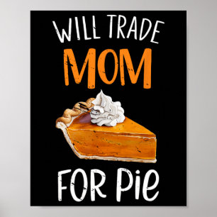 Affiche Drôle Échangerai Maman Contre Tarte Tarte au Citro