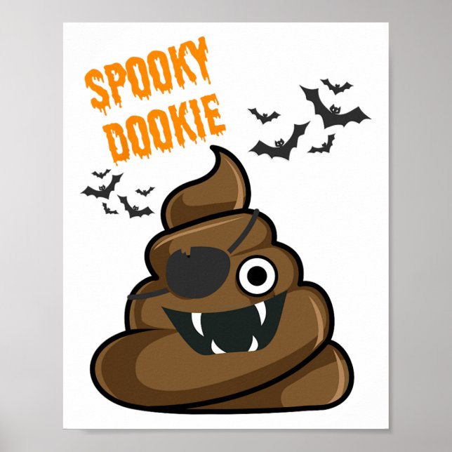 Affiche Drôle Éffrayant Dookie Halloween Costume Pour Homm (Devant)