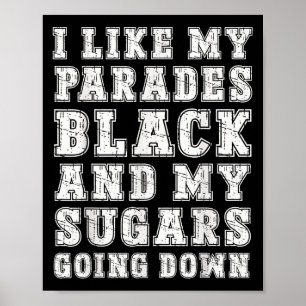 Affiche Drôle Emo Rock Music Citation Black Parade Sugar D