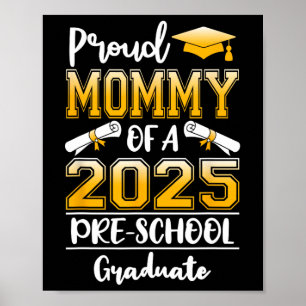 Affiche Drôle Fier Maman D'Un Cl De 2025 Primaire Gradua