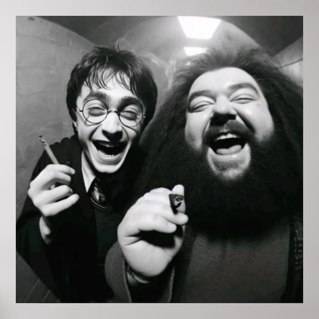 Affiche Drôle film bw (Devant)