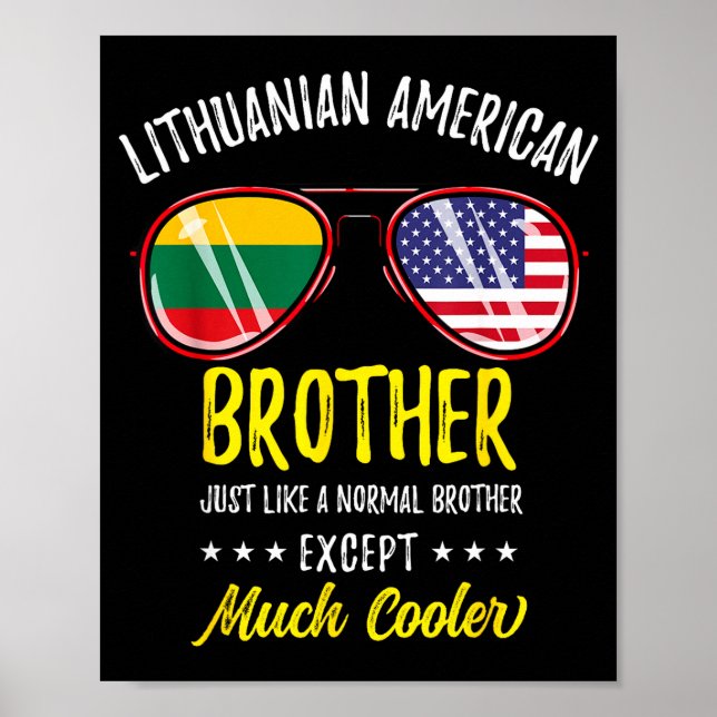 Affiche Drôle frère lituanien américain  (Devant)