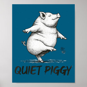 Affiche Drôle Ggy Silencieux, Citation Ggy, Expression Ggy