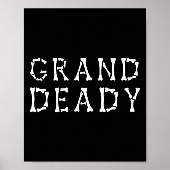 Affiche Drôle Grand Deady Halloween maman Deady Halloween (Devant)