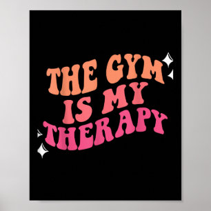 Affiche Drôle Gym entraînement Motivationnel C'Est Mon Thé