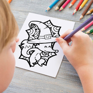 Affiche Drôle Halloween Fox Dancing Page