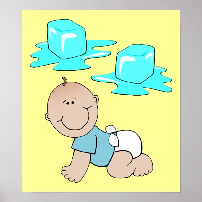 Affiche Drôle Ice Ice Baby (Devant)