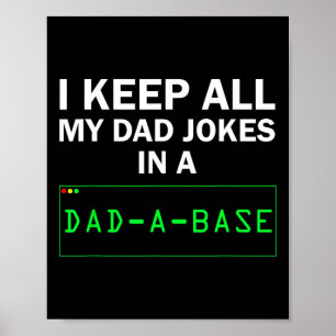 Affiche Drôle Je Garde Tout Mon Père Plaisanter Dans Un Pa