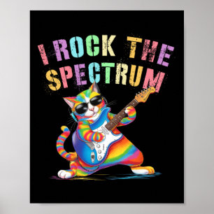 Affiche Drôle Je Rock Le Spectre Autisme Maman Papa Motiva