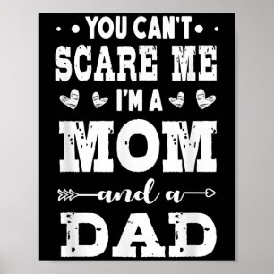 Affiche Drôle je suis une maman et un papa mère célibatair