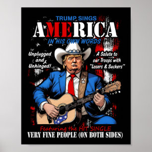 Affiche Drôle libéral anti-Trump Tour Chemise Américaine U