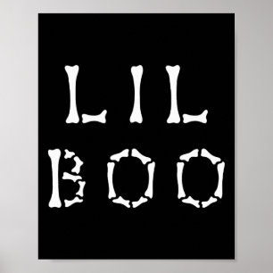 Affiche Drôle Lil Boo Halloween maman Deady Halloween Matc