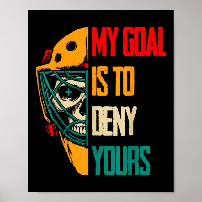 Affiche Drôle Mon objectif est de nier le vôtre Gardien de (Devant)
