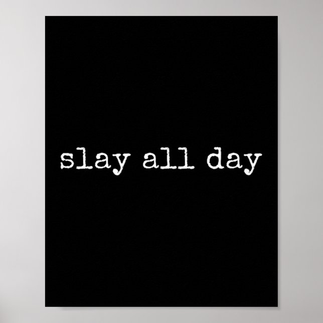 Affiche Drôle Motivationnel Jour après jour (Devant)