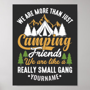 Affiche Drôle, nous sommes plus qu'un simple camping amis