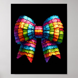 Affiche Drôle Parti Mexicain Coquette Bow Cinco De Mayo Le