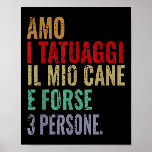 Affiche Drôle Phrase Homme Femme Aimer Tatouages Tatouage