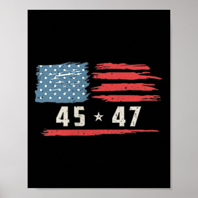 Affiche Drôle président Qr Trump Dance Code 2 Côté (Devant)